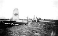 Asisbiz F 4ZTrop 6.JG3 Y8 Christl WNr 8683 collision with a Fiat CR 25 173 5 at Pantelleria 22 Feb 1942 02