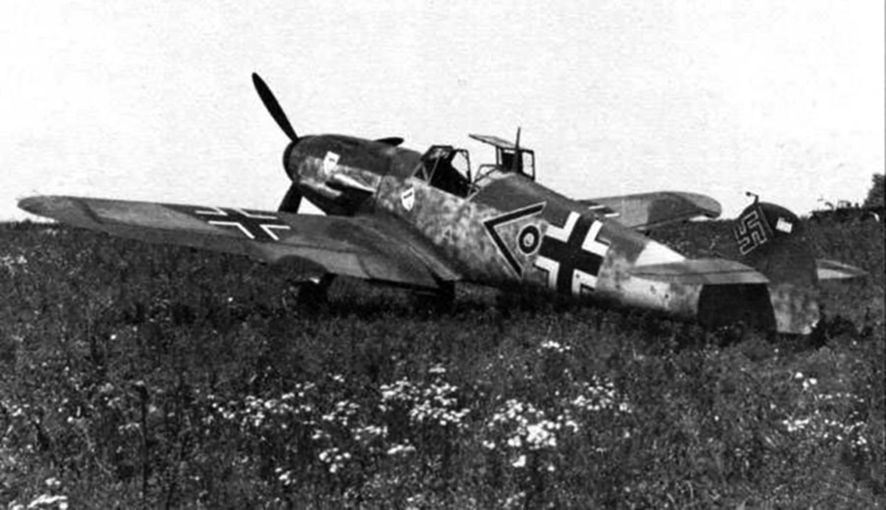 Messerschmitt Bf 109F2 Stab III.JG3 Heinrich Graf von Einsiedel Petsamo Finland July 1942 03