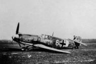 Asisbiz Messerschmitt Bf 109F 3.JG3 Yellow 6 landing mishap ebay1