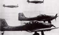 Asisbiz Messerschmitt Bf 109F4 JG5 Black 1 and 5 escorting Ju 87 Stukas SG5.1 Russia June 1942 01