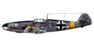 Asisbiz Messerschmitt Bf 109F4 15.JG51(Spain) Red 1 Robles Russia 1942 0A