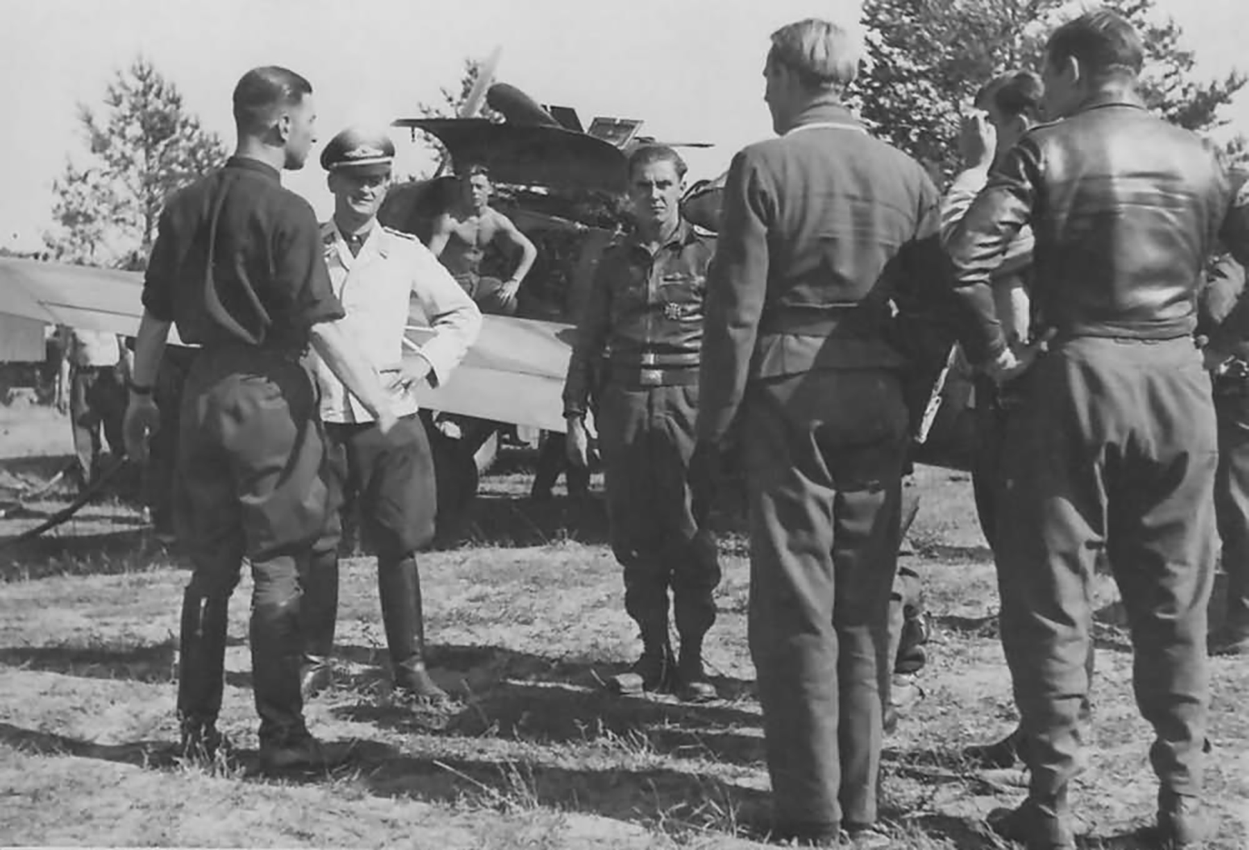 Aircrew Luftwaffe JG51 ace Werner Molders Russia 1941 02