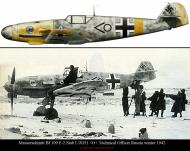 Asisbiz Messerschmitt Bf 109F2 Stab I.JG51 Technical Officer Russia winter 1942 0A
