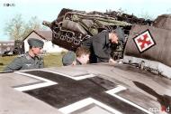 Asisbiz Messerschmitt Bf 109F III.JG52 colorized photo 01