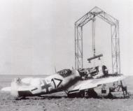 Asisbiz Messerschmitt Bf 109F2 Stab II.JG52 under repairs Russia 1942 01