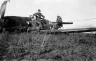 Asisbiz Messerschmitt Bf 109F4 8.JG52 Black 1 Gunther Rall WNr 7308 crash landed Russia 28th Nov 1941 03