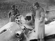 Asisbiz Messerschmitt Bf 109F4 8.JG52 Black 1 Gunther Rall WNr xxxx crash landed Russia 1941 ebay2