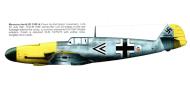 Asisbiz Messerschmitt Bf 109F4 Stab I.JG52 Karl Heinz Leesmann WNr 8165 France 1941 0B