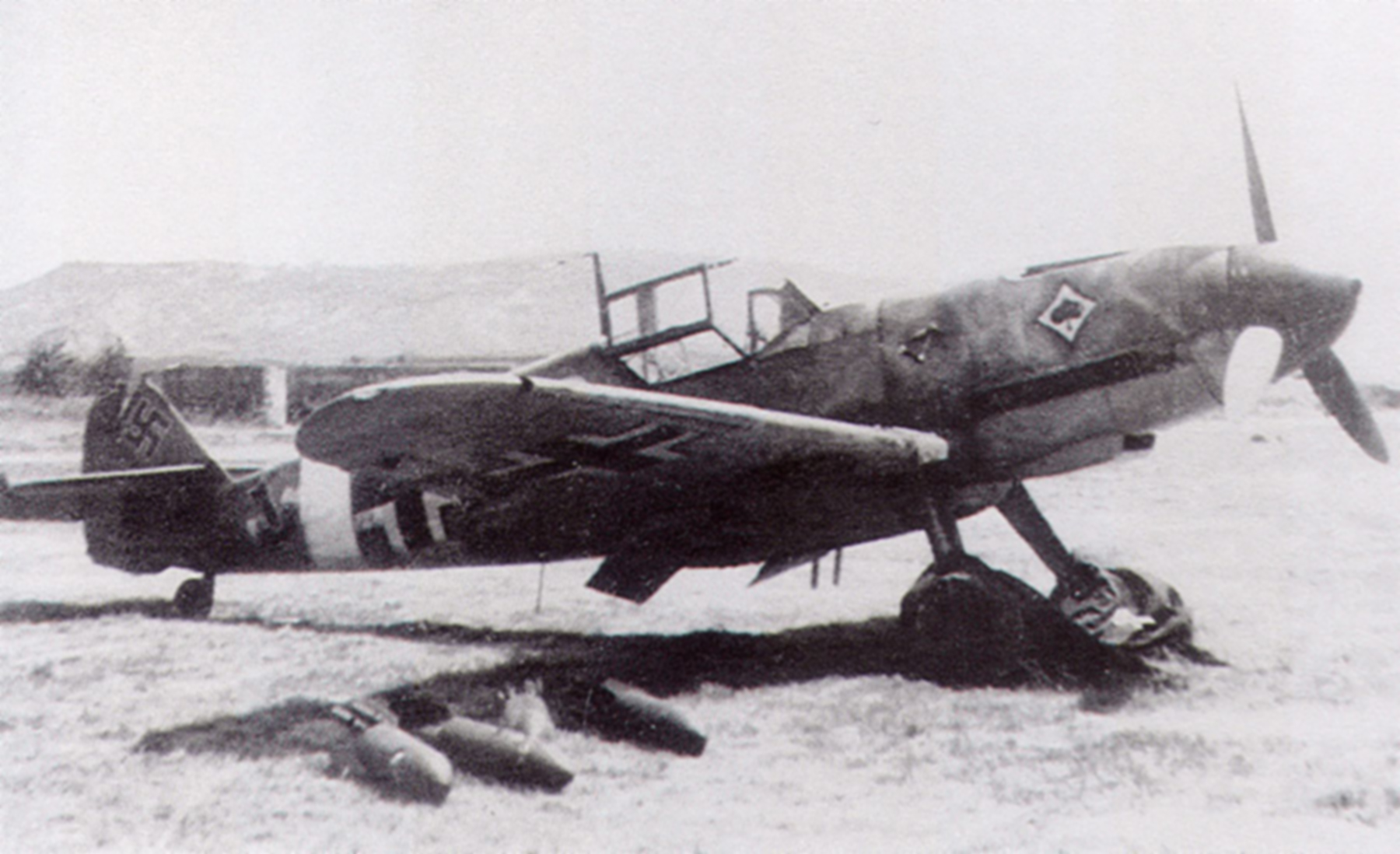 Bf109G-6 7./JG53 「パーソナルマーク」 (デカール) - ホビー