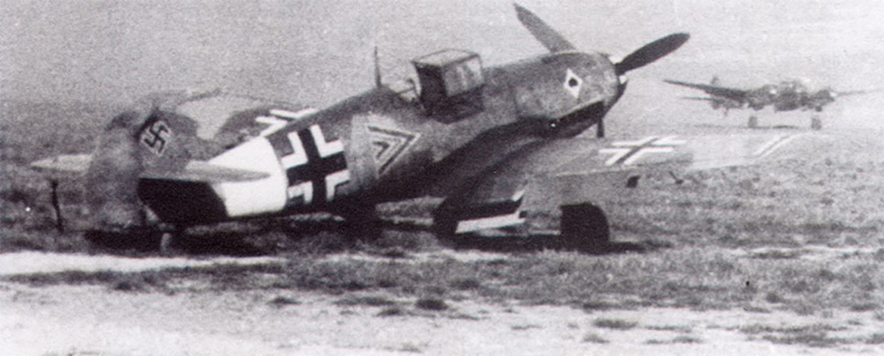 Messerschmitt Bf 109F4 Stab I.JG53 Herbert Kaminski Comiso Sicily 1942 01