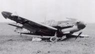 Asisbiz Messerschmitt Bf 109F2 4.JG53 White 7 Otto Schlosser stalled while landing Russia Sep 1941 02