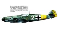 Asisbiz Messerschmitt Bf 109F2 7.JG53 White 2 Hermann Neuhoff WNr 6702 July 1941 0B