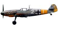 Asisbiz Messerschmitt Bf 109F2 7.JG53 White 2 Hermann Neuhoff WNr 6702 July 1941 0D