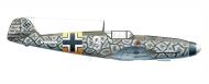 Asisbiz Messerschmitt Bf 109F2 4.JG54 White 9 Hans Fips Philipp Owsischtschi airfield Russia 10th Aug 1941 0B