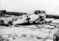 Asisbiz Messerschmitt Bf 109F2 7.JG54 White 4 salvaged remains Russia 1942 01