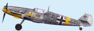 Asisbiz Messerschmitt Bf 109F4 5.JG77 Black 5 Anton Hackl Crimea Russia 1942 0A