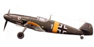 Asisbiz Messerschmitt Bf 109F4 7.JG77 White 1 Wolfdieter Huy WNr 8334 Jassy Romania July 1941 0B