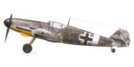 Asisbiz Messerschmitt Bf 109F4 Stab I.JG77 Kommandeur Heinz Bar WNr 13376 Sicily 1942 0A