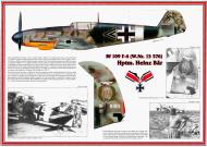 Asisbiz Messerschmitt Bf 109F4 Stab I.JG77 Kommandeur Heinz Bar WNr 13376 Sicily 1942 0D