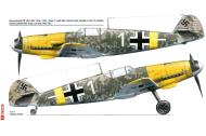 Asisbiz Messerschmitt Bf 109F4R1 4.JG77 White 1 Heinrich Setz WNr 13181 Krym Ukraine 1942 0A