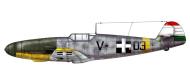 Asisbiz Messerschmitt Bf 109F RHAF 101.1 V +03 Debrody Hungary 1942 0B