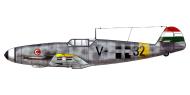 Asisbiz Messerschmitt Bf 109F4 RHAF 101Gr.2 V0+32 Eastern Front 1943 0A
