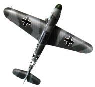 Asisbiz Messerschmitt Bf 109F6 1.(F)122 (F6+TH) Italy with splinter camouflage pattern 1941 45 0C