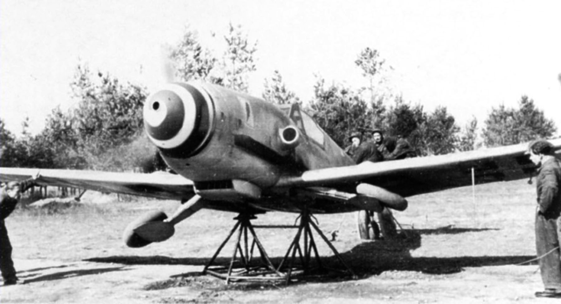 Asisbiz Messerschmitt Bf 109G10 Erla ANR 1Gr3Sqa 3 5 Cesare