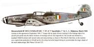 Asisbiz Messerschmitt Bf 109G10AS Erla ANR 1Gruppo 1 10 WNr 491461 Malpensa Italy Mar 1945 0A