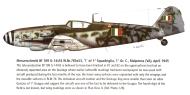 Asisbiz Messerschmitt Bf 109G14AS Erla ANR 1Gruppo Blue 1 WNr 785x53 Malpensa Italy Apr 1945 0A