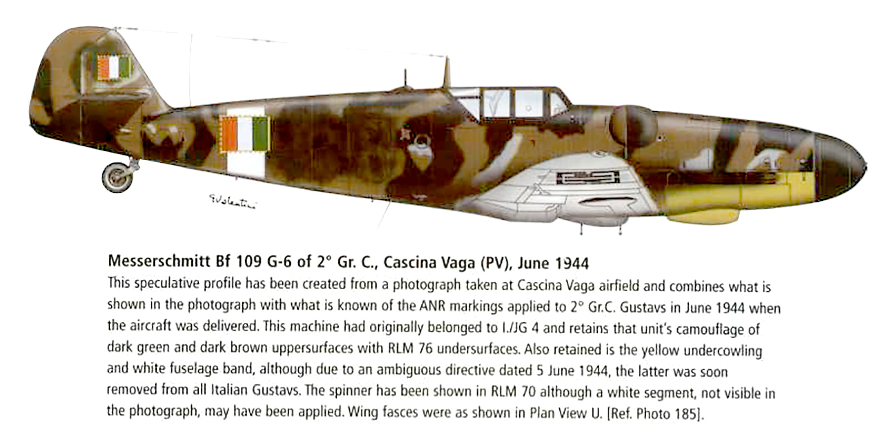 Asisbiz Messerschmitt Bf 109g6 Anr 2gruppo C Cascina Vaga Jun 1944 0a Asisbiz Messerschmitt Bf 109g6 Anr 2gruppo C Cascina Vaga Jun 1944 0a