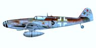 Asisbiz Messerschmitt Bf 109G10R3 Erla ANR 2Gr4Sqn Black 5 Italy 1945 0A