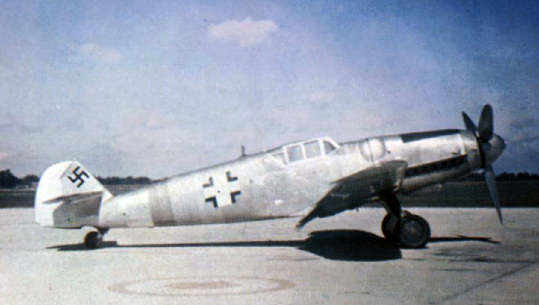 Messerschmitt Bf 109G6 stripped down 01