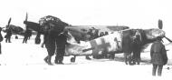 Asisbiz Messerschmitt Bf 109G2 5.JGx Black 1 bar landing accident unknown unit and location Russia 1942 01