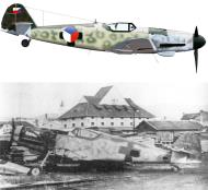 Asisbiz Czechoslavia captured Messerschmitt Bf 109G10U4 Erla ex Luftwaffe WNr 612802 Tisnov May 1945 0A