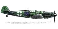 Asisbiz Messerschmitt Bf 109G6 ErgKG(J) Blue 29 Replic 155 0A