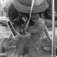 Asisbiz Messerschmitt Bf 109G2 undergoing routine maintenance at Suulajarvi 10th May 1944 10