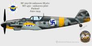 Asisbiz Messerschmitt Bf 109G6 FAF MT450 unknown unit WNr 165278 Finland Jun 1944 0A