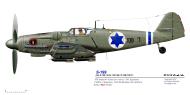 Asisbiz Avia S 199 IDF 101Sqn D 108 WNr 199 Israel 1948 by Helmut Schmidt 0A