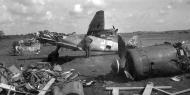 Asisbiz Messerschmitt Bf 109G14 2.JG102 Black 861 WNr 464861 abandoned Eggebeck Flensburg Weiche 1945 FB 01