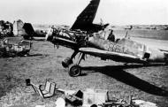 Asisbiz Messerschmitt Bf 109G14 2.JG102 Black 861 WNr 464861 abandoned Eggebeck Flensburg Weiche 1945 FB 02