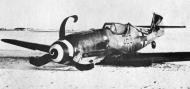 Asisbiz Messerschmitt Bf 109G14 Erla Black 263 abandoned after a force landing Germany 1945 01