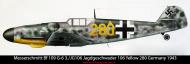 Asisbiz Messerschmitt Bf 109G6 3.JG106 Yellow 280 Germany 1943 0B