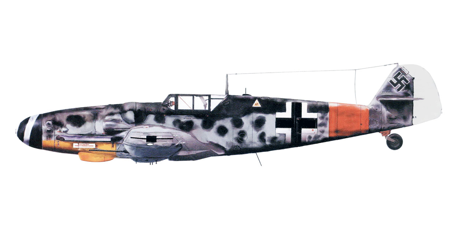 その他 Messerschmitt Bf 109G Messerschmitt Bf 109G – Gaëtan Marie's Aviation Profiles