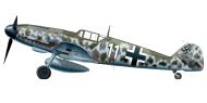 Asisbiz Messerschmitt Bf 109G1 11.JG2 White 11 Julius Meimberg WNr 14063 Poix France Nov 1942 0A