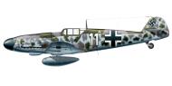 Asisbiz Messerschmitt Bf 109G1 11.JG2 White 11 Julius Meimberg WNr 14063 Poix France Nov 1942 0B