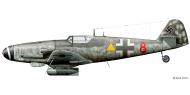 Asisbiz Messerschmitt Bf 109G14AS Erla 2.EJG2 Red 8 Othmar Schwendmayer Germany 4th May 1945 0A