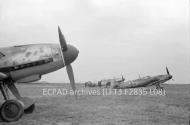 Asisbiz Messerschmitt Bf 109G6 Stab II.JG2 White 27 foreground Epinoy France 1943 01