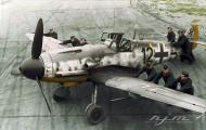 Asisbiz Messerschmitt Bf 109G6R6 5.JG2 Black 12 Heinz Hunig WNr 27083 DP+JC Poix France 2nd Oct 1943 01