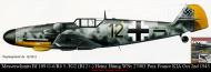 Asisbiz Messerschmitt Bf 109G6R6 5.JG2 Black 12 Heinz Hunig WNr 27083 DP+JC Poix France 2nd Oct 1943 0C
